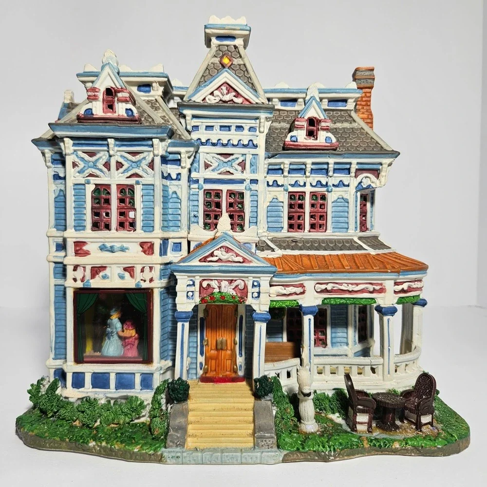 Lemax Kingsley Manor Lighted Building 2009 Michaels Exclusive 95830 Caddington